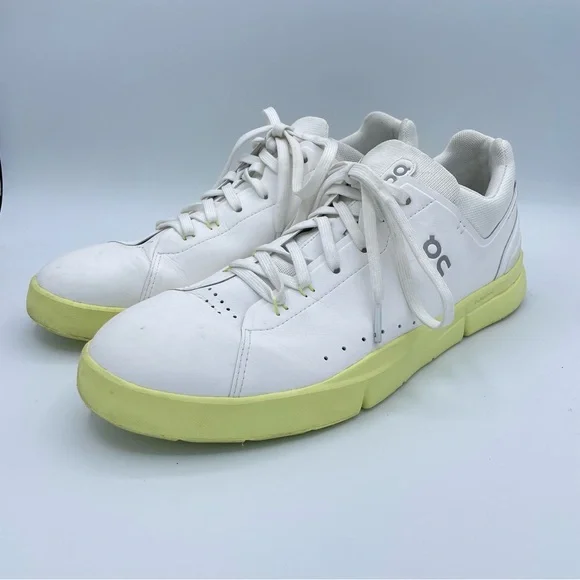 On Running The Roger Advantage Sneaker 11 White/Hay - Picture 5 of 16